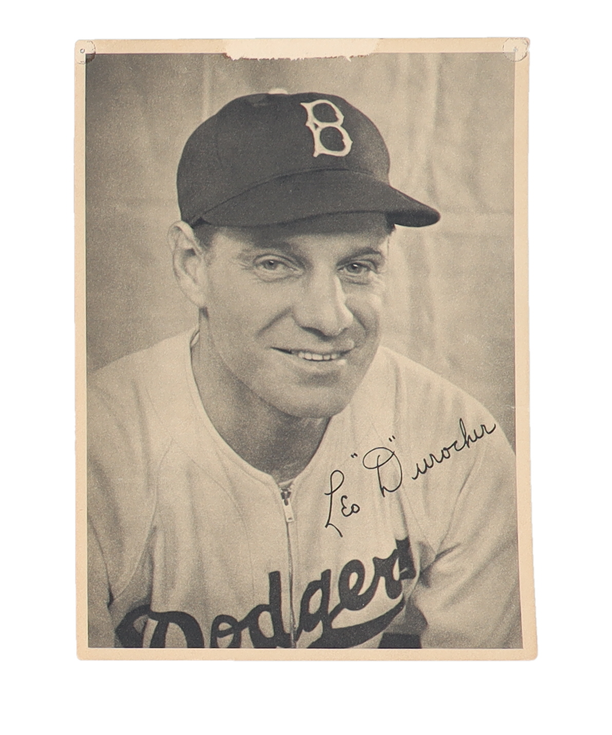 Leo Durocher 1947 Dodgers Picture Pack #NNO at PristineAuction.com Leo Durocher 1947 Dodgers Picture Pack #NNO at PristineAuction.com