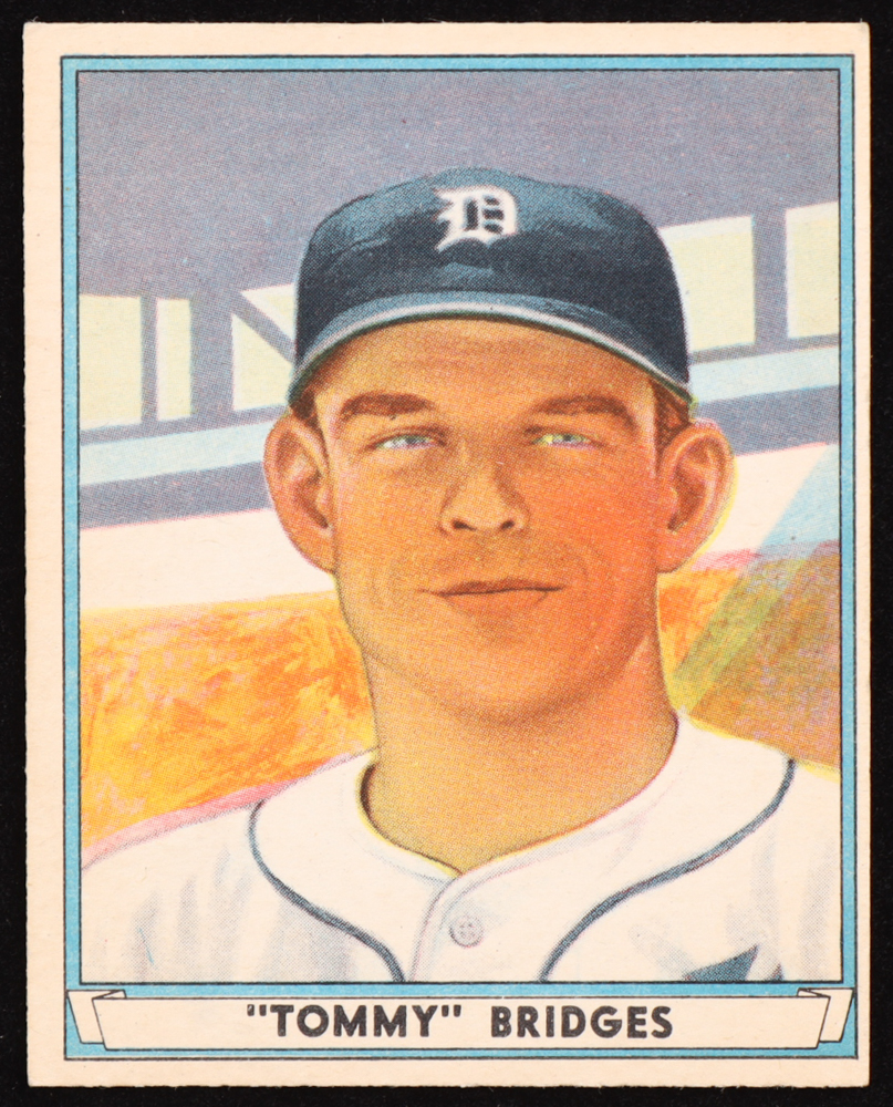 Tommy Bridges 1941 Play Ball #65 at PristineAuction.com Tommy Bridges 1941 Play Ball #65 at PristineAuction.com