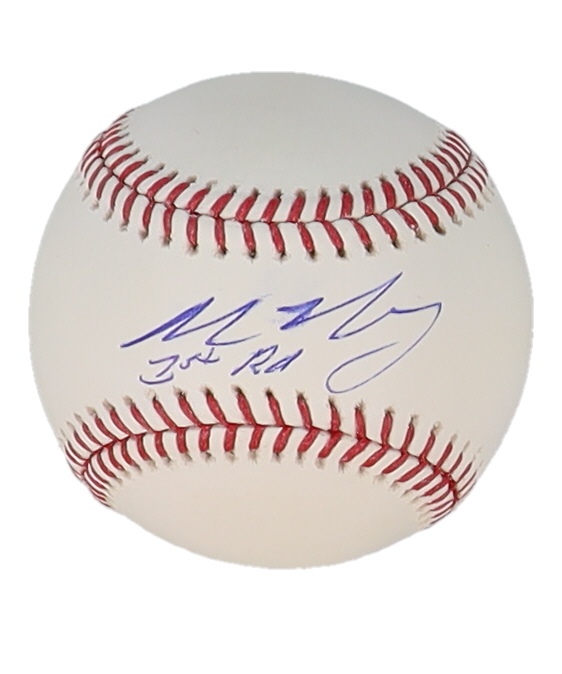 Adam Haseley Signed OML Baseball Inscribed "1st Rd" (JSA) at PristineAuction.com Adam Haseley Signed OML Baseball Inscribed "1st Rd" (JSA) at PristineAuction.com