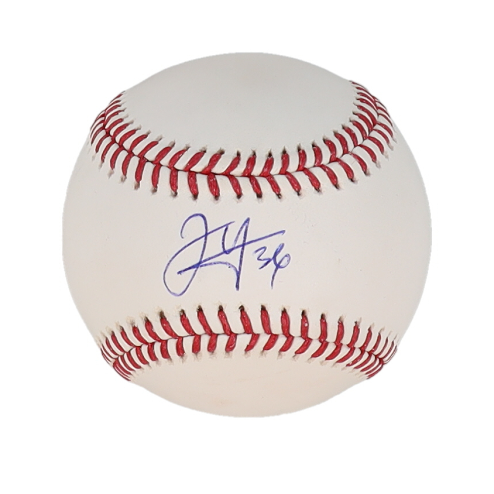 Juan Yepez Signed OML Baseball (JSA) at PristineAuction.com
