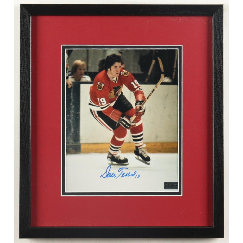 Dale Tallon Signed Blackhawks Custom Framed Photo (Premium Autographs) at PristineAuction.com