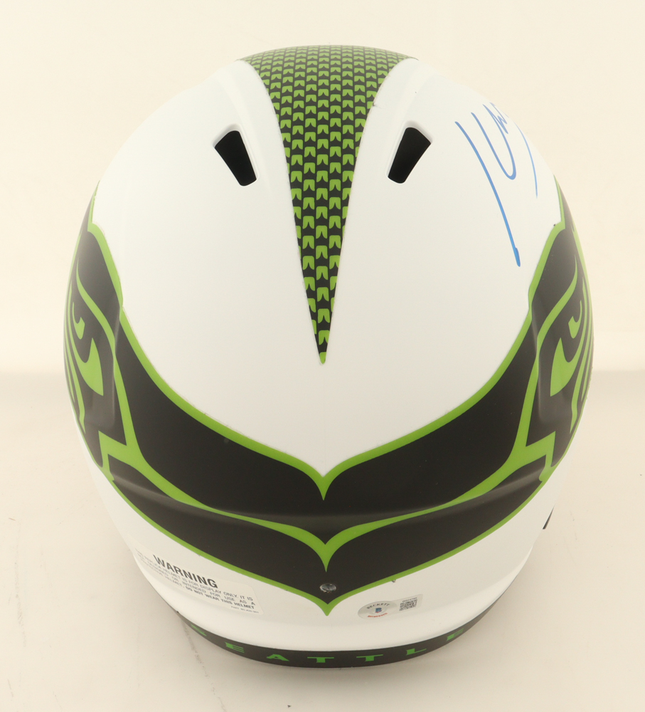 Kenneth Walker III Signed Seahawks Full-Size Lunar Eclipse Alternate Speed Helmet (Beckett) at PristineAuction.com Kenneth Walker III Signed Seahawks Full-Size Lunar Eclipse Alternate Speed Helmet (Beckett) at PristineAuction.com