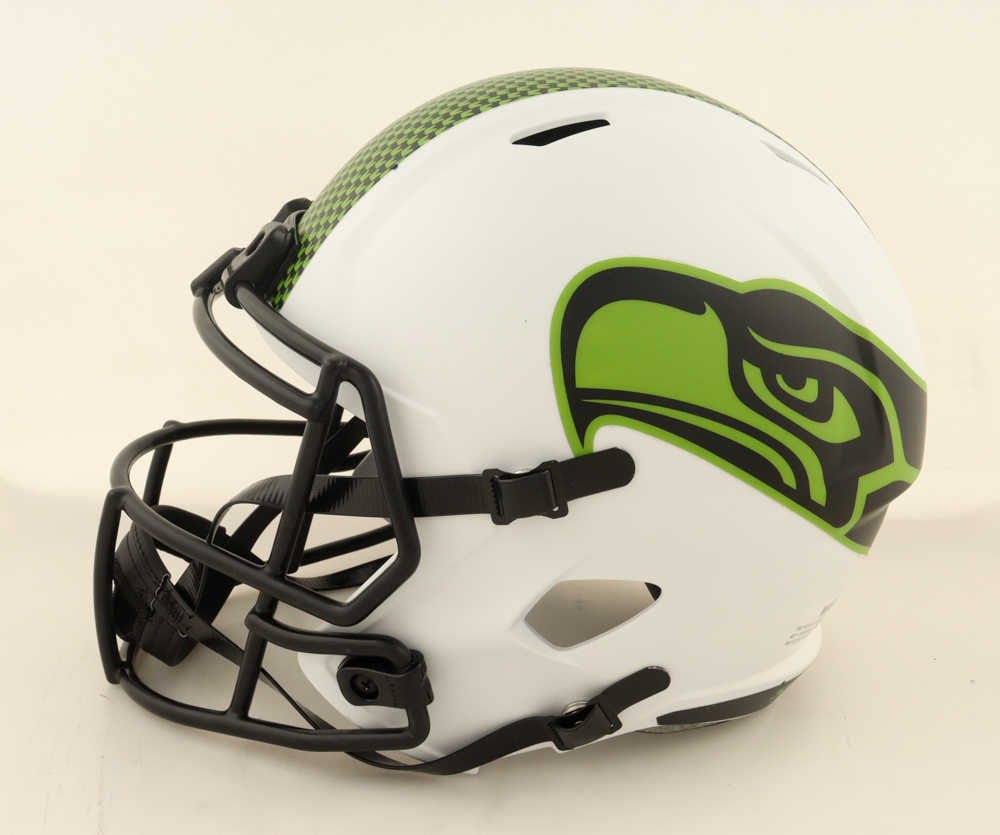 Kenneth Walker III Signed Seahawks Full-Size Lunar Eclipse Alternate Speed Helmet (Beckett) at PristineAuction.com Kenneth Walker III Signed Seahawks Full-Size Lunar Eclipse Alternate Speed Helmet (Beckett) at PristineAuction.com