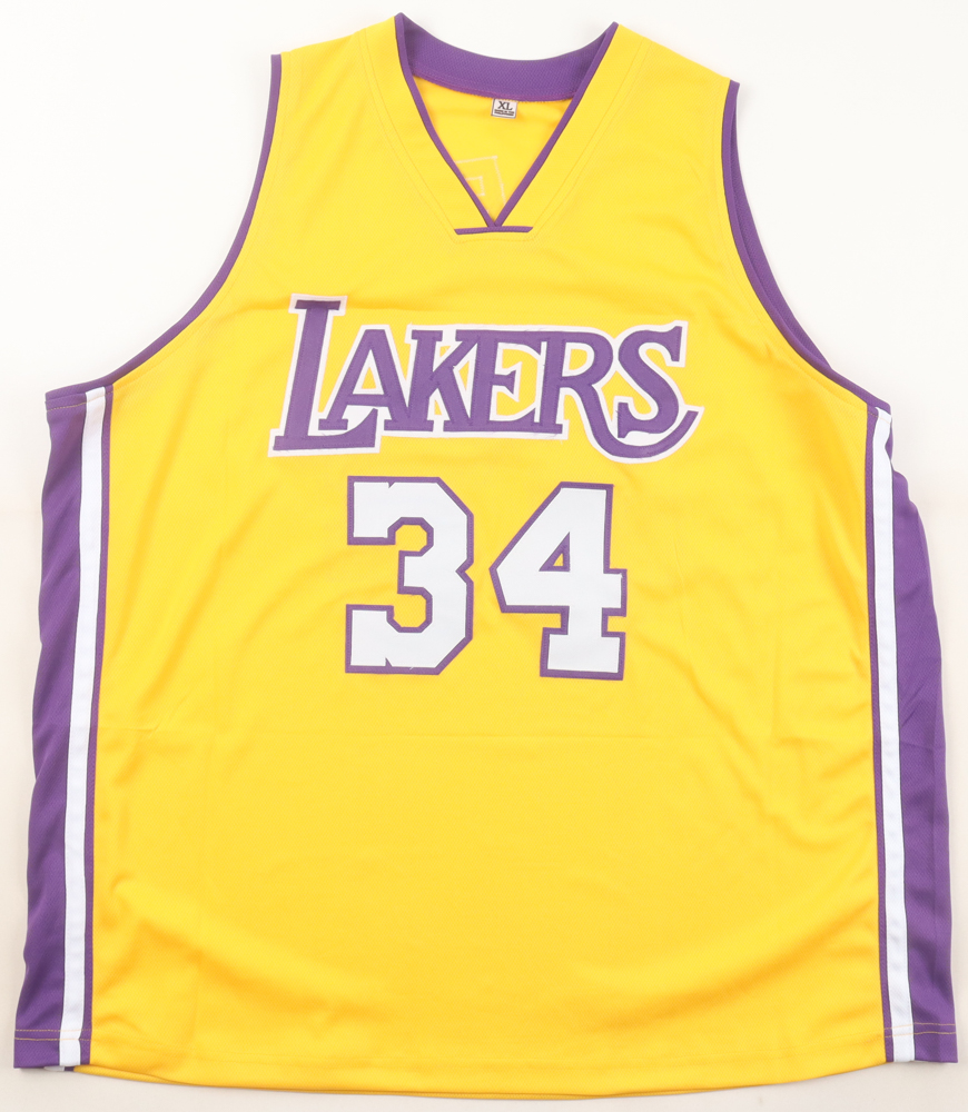Shaquille O'Neal Signed Jersey (Beckett) at PristineAuction.com Shaquille O'Neal Signed Jersey (Beckett) at PristineAuction.com