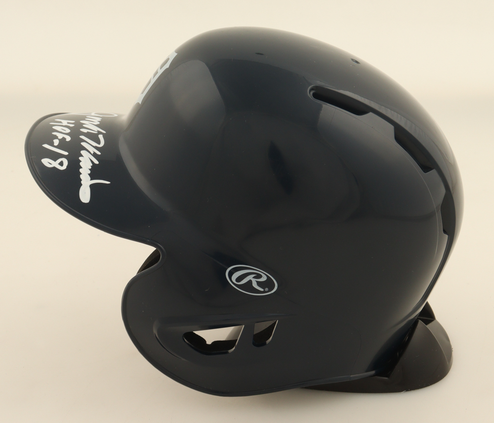 Jack Morris Signed Tigers Mini Batting Helmet Inscribed "HOF 18" (JSA) at PristineAuction.com Jack Morris Signed Tigers Mini Batting Helmet Inscribed "HOF 18" (JSA) at PristineAuction.com