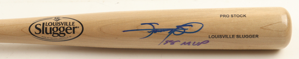 Sammy Sosa Signed Louisville Slugger Baseball Bat Inscribed "98 MVP" (Beckett) at PristineAuction.com Sammy Sosa Signed Louisville Slugger Baseball Bat Inscribed "98 MVP" (Beckett) at PristineAuction.com