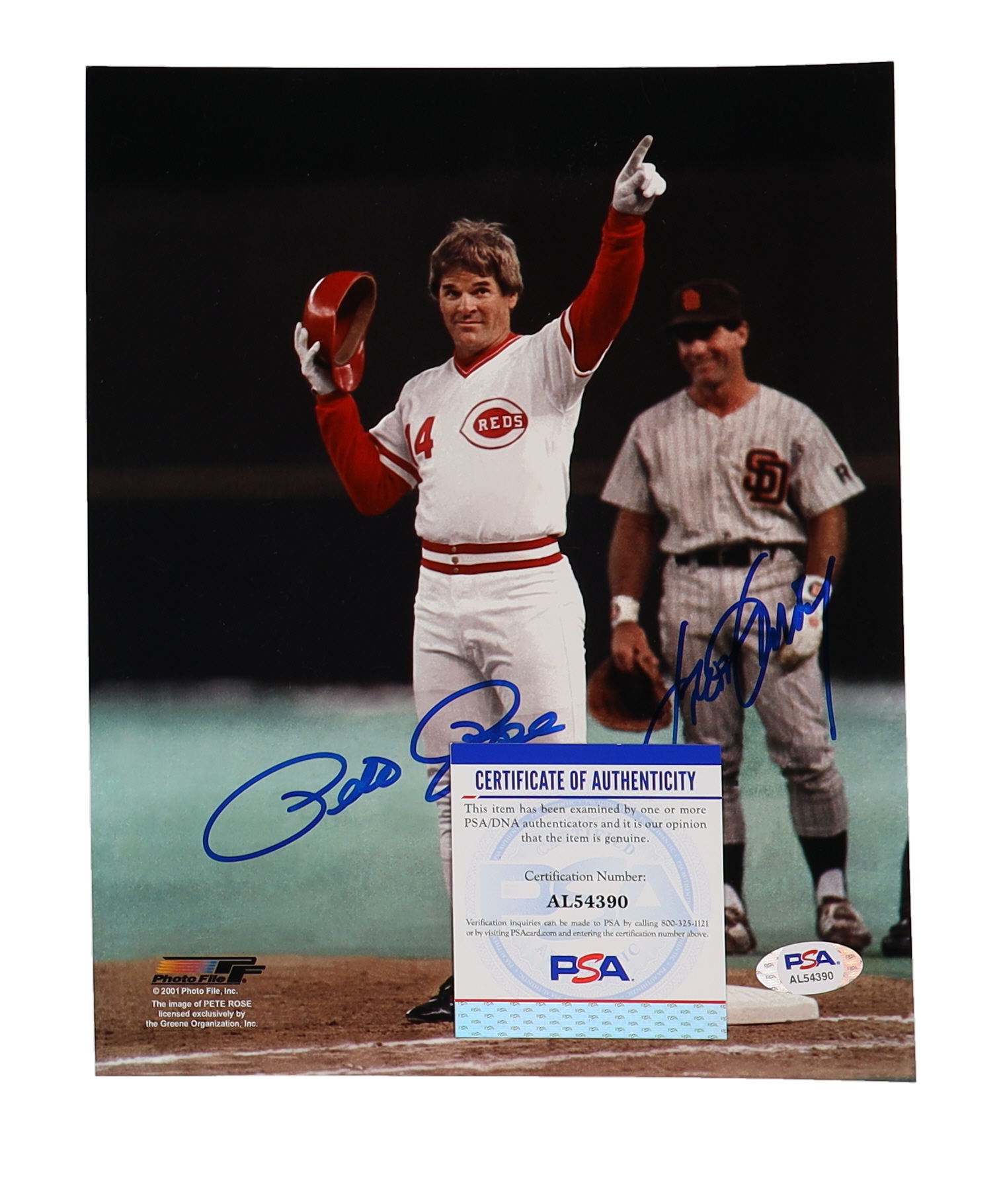 Pete Rose & Steve Garvey Signed 8x10 Photo (PSA) at PristineAuction.com Pete Rose & Steve Garvey Signed 8x10 Photo (PSA) at PristineAuction.com