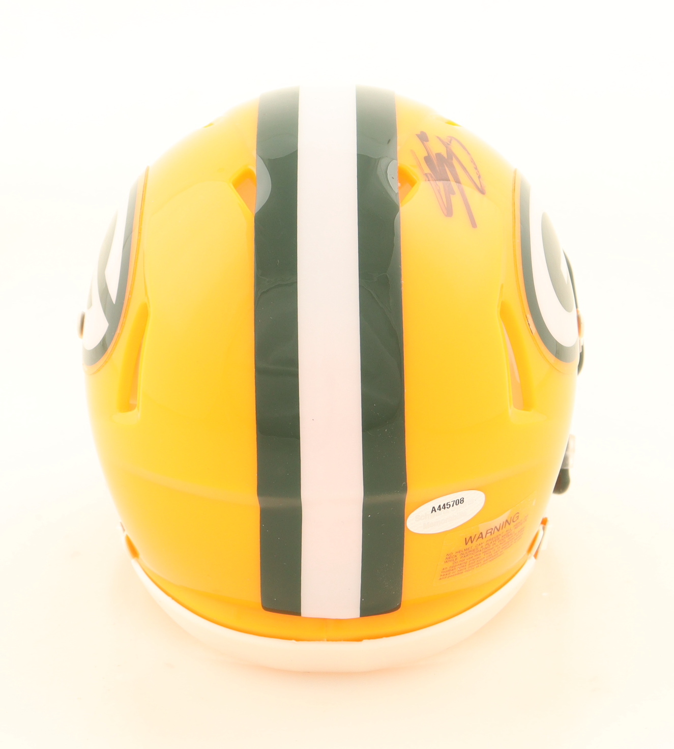 Eddie Lacy Signed Packers Speed Mini Helmet (Schwartz) at PristineAuction.com Eddie Lacy Signed Packers Speed Mini Helmet (Schwartz) at PristineAuction.com