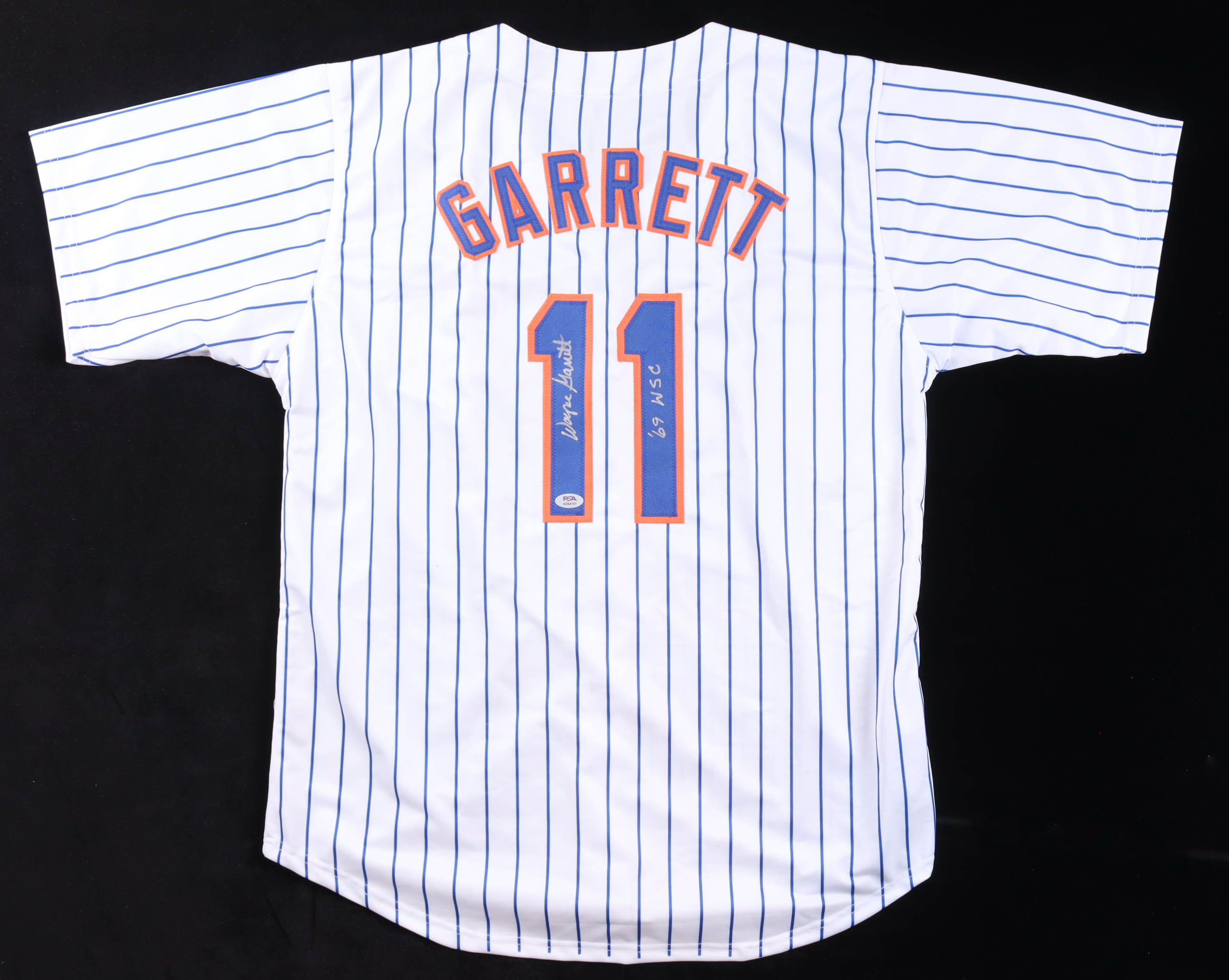 Wayne Garrett Signed Jersey Inscribed "'69 WSC" (PSA) at PristineAuction.com Wayne Garrett Signed Jersey Inscribed "'69 WSC" (PSA) at PristineAuction.com