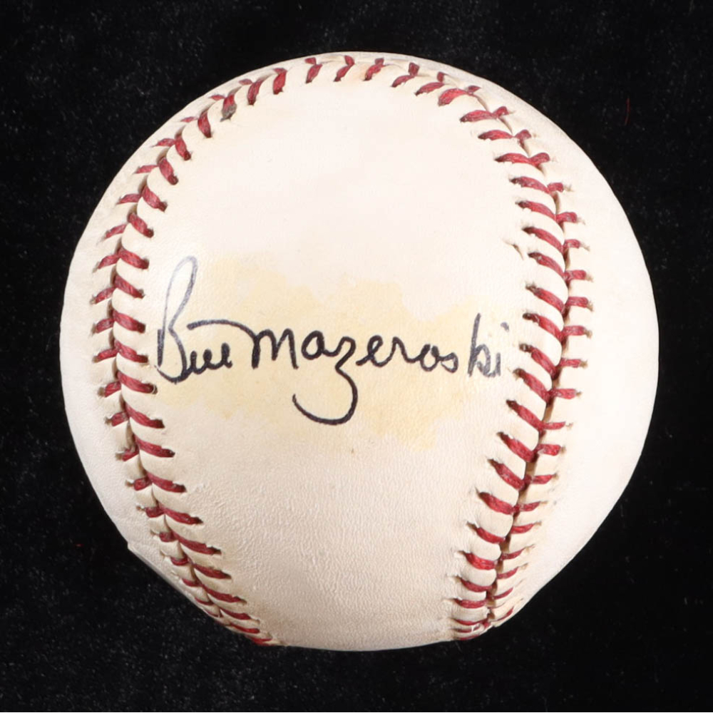 Bill Mazeroski: A Glove, an Iconic Moment, and His Cards - Yahoo