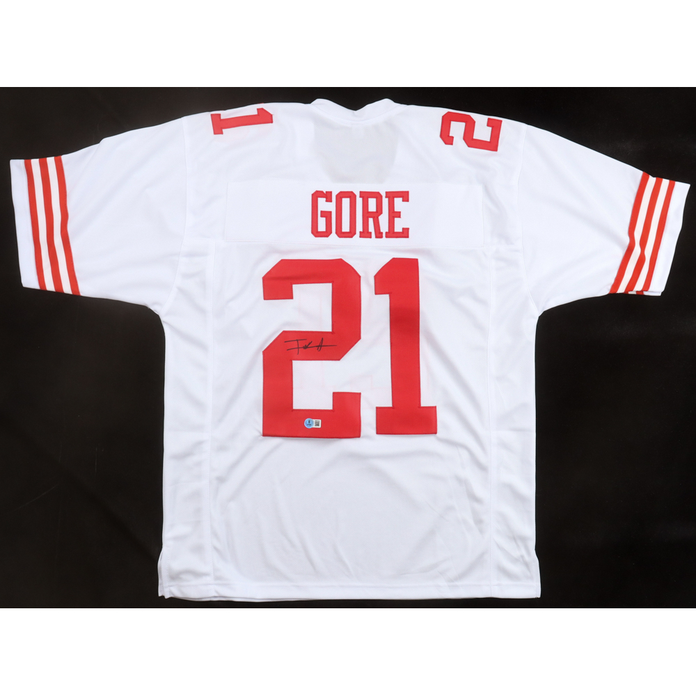 Frank Gore Signed Jersey (Beckett) at PristineAuction.com