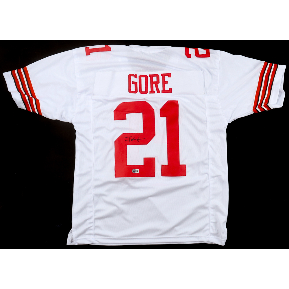 Frank Gore Signed Jersey (Beckett) at PristineAuction.com