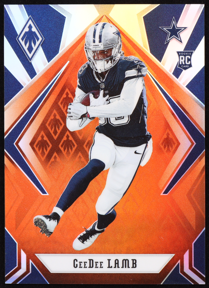 CeeDee Lamb 2020 Panini Phoenix Orange #106 #44/99 RC at PristineAuction.com CeeDee Lamb 2020 Panini Phoenix Orange #106 #44/99 RC at PristineAuction.com