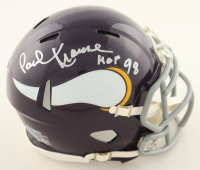 Paul Krause Signed Vikings Speed Mini Helmet Inscribed "HOF 98" (Schwartz) at PristineAuction.com