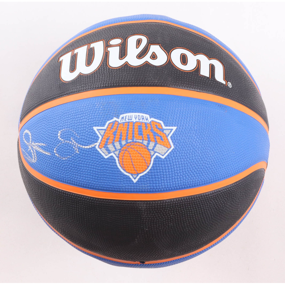 Latrell Sprewell Signed Knicks Logo Basketball (Beckett & All World Memorabilia) at PristineAuction.com