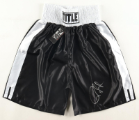 Roy Jones Jr. Signed Ttile Boxing Trunks (Schwartz) at PristineAuction.com