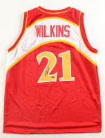 Dominique Wilkins Signed Jersey (Schwartz) at PristineAuction.com