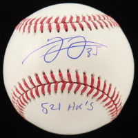 Frank Thomas Signed OML Baseball Inscribed "521 HR's" (Schwartz) at PristineAuction.com