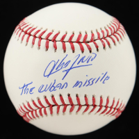 Aroldis Chapman Signed OML Baseball Inscribed "The Cuban Missile" (Schwartz) at PristineAuction.com