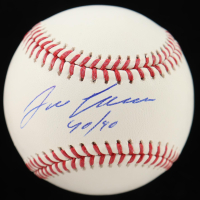 Jose Canseco Signed OML Baseball Inscribed "40/40" (Schwartz) at PristineAuction.com
