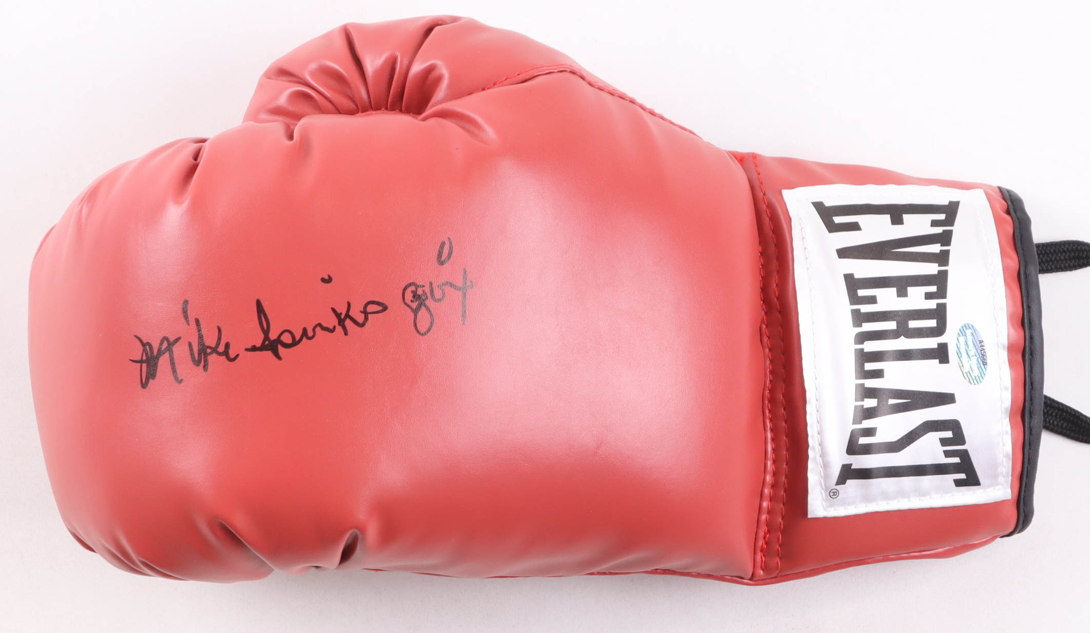 Michael "Jinx" Spinks Signed Everlast Boxing Glove (Schwartz) at PristineAuction.com Michael "Jinx" Spinks Signed Everlast Boxing Glove (Schwartz) at PristineAuction.com