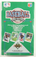 1990 Upper Deck Series 1 Baseball Wax Box With (36) Packs at PristineAuction.com