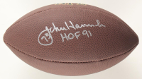 John Hannah Signed NFL Football Inscribed "HOF 91" (Schwartz) at PristineAuction.com