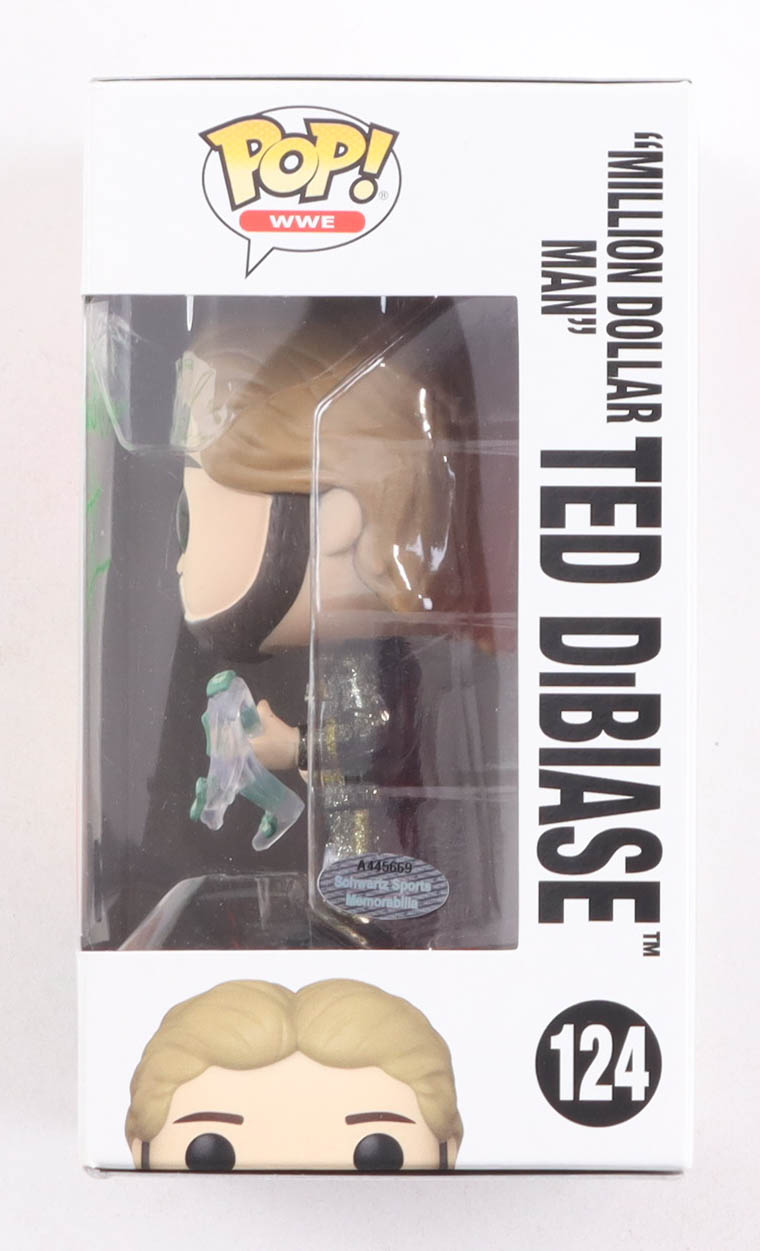 Ted DiBiase Signed "WWE" #124 "Million Dollar Man" Ted DiBiase Funko Pop! Vinyl Figure (Schwartz) at PristineAuction.com Ted DiBiase Signed "WWE" #124 "Million Dollar Man" Ted DiBiase Funko Pop! Vinyl Figure (Schwartz) at PristineAuction.com