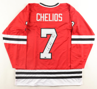 Chris Chelios Signed Jersey Inscribed "HOF 2013" (Schwartz) at PristineAuction.com