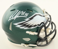 Brandon Graham Signed Eagles Speed Mini Helmet (Schwartz) at PristineAuction.com