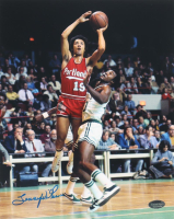 Lenny Wilkens Signed Trail Blazers 8x10 Photo (Schwartz) at PristineAuction.com