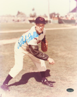 Bob Feller Signed Indians 8x10 Photo (Schwartz) at PristineAuction.com