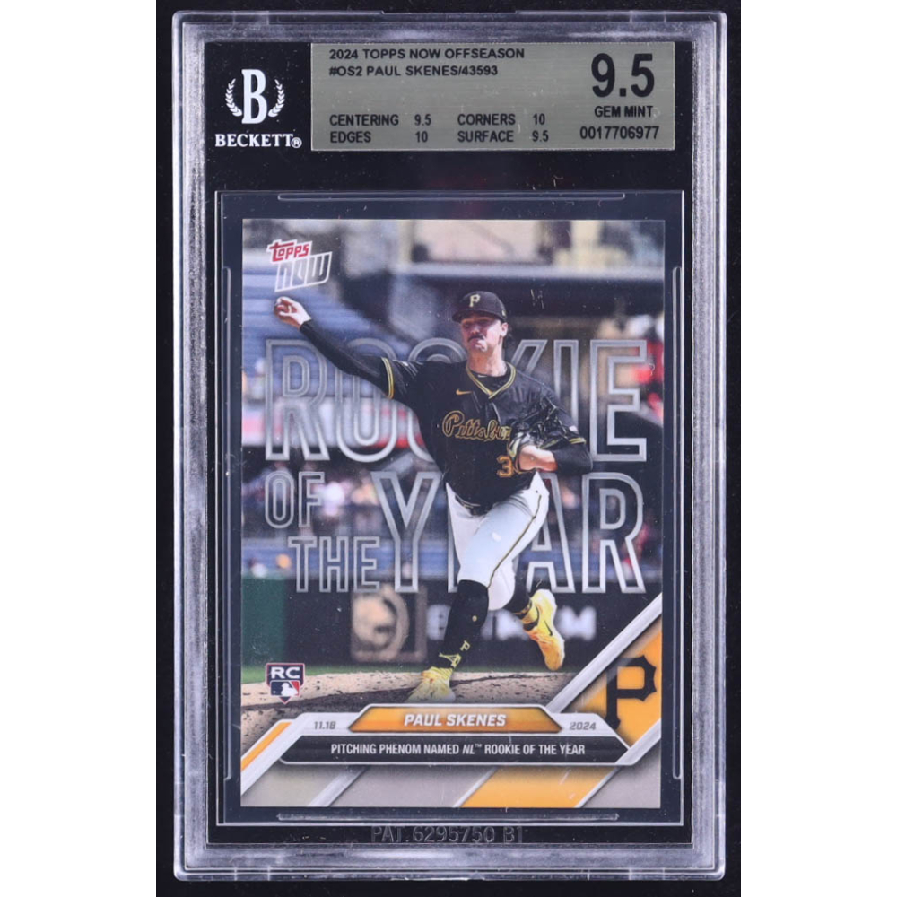 Paul Skenes 2024 Topps Now Offseason #OS2 (BGS 9.5) at PristineAuction.com