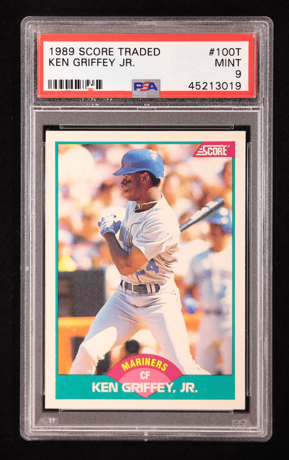 Ken Griffey Jr. 1989 Score Rookie/Traded #100T RC (PSA 9) at PristineAuction.com Ken Griffey Jr. 1989 Score Rookie/Traded #100T RC (PSA 9) at PristineAuction.com