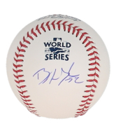 Bryan Abreu Signed 2022 World Series Logo Baseball (JSA) at PristineAuction.com