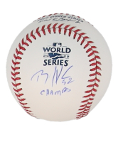 Bryan Abreu Signed 2022 World Series Logo Baseball Inscribed "Champs" (JSA) at PristineAuction.com