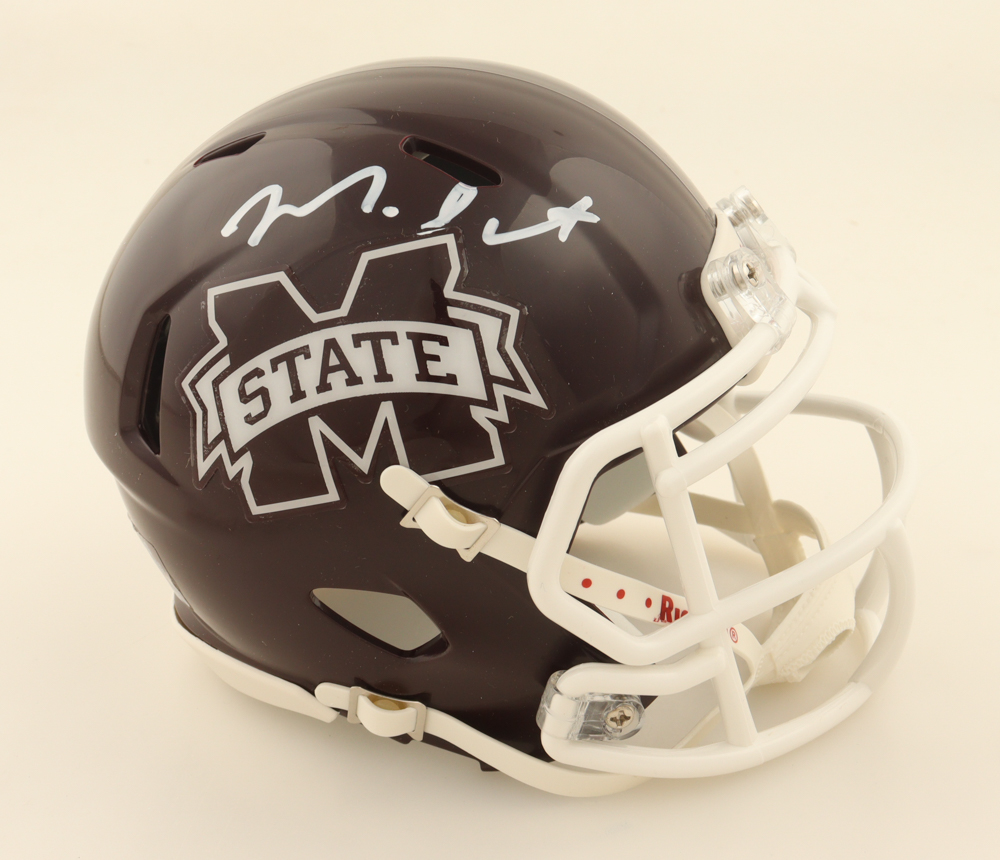 Montez Sweat Signed Mississippi State Bulldogs Speed Mini Helmet (JSA) at PristineAuction.com Montez Sweat Signed Mississippi State Bulldogs Speed Mini Helmet (JSA) at PristineAuction.com