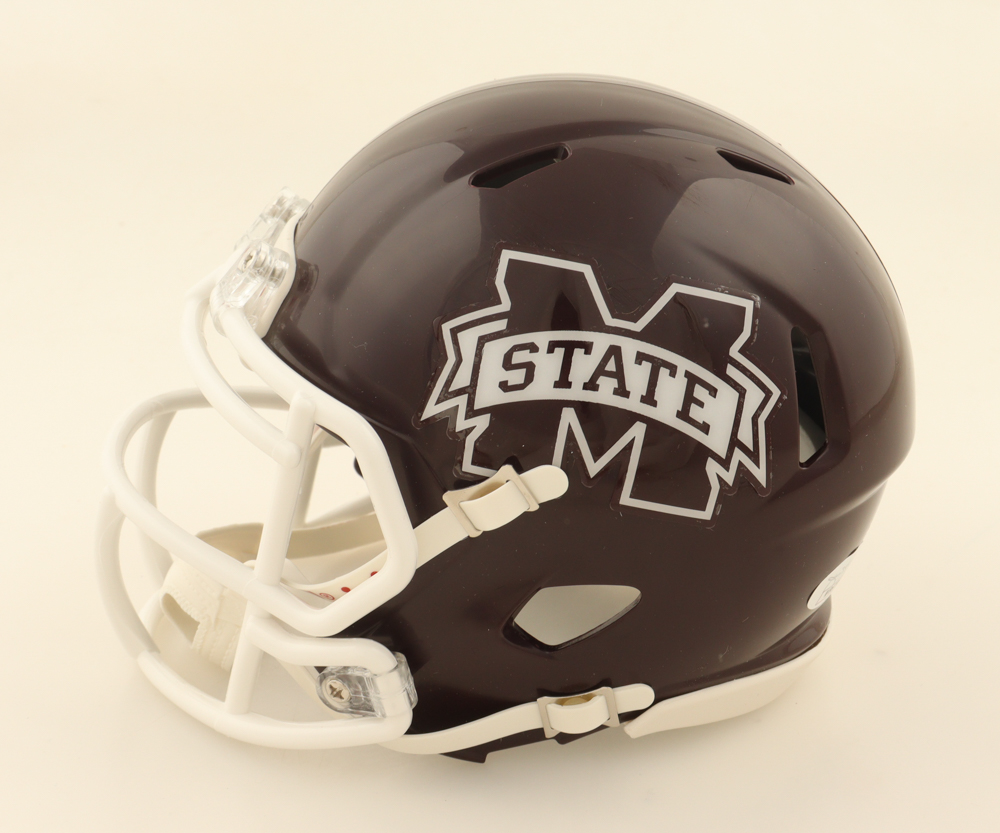 Montez Sweat Signed Mississippi State Bulldogs Speed Mini Helmet (JSA) at PristineAuction.com Montez Sweat Signed Mississippi State Bulldogs Speed Mini Helmet (JSA) at PristineAuction.com