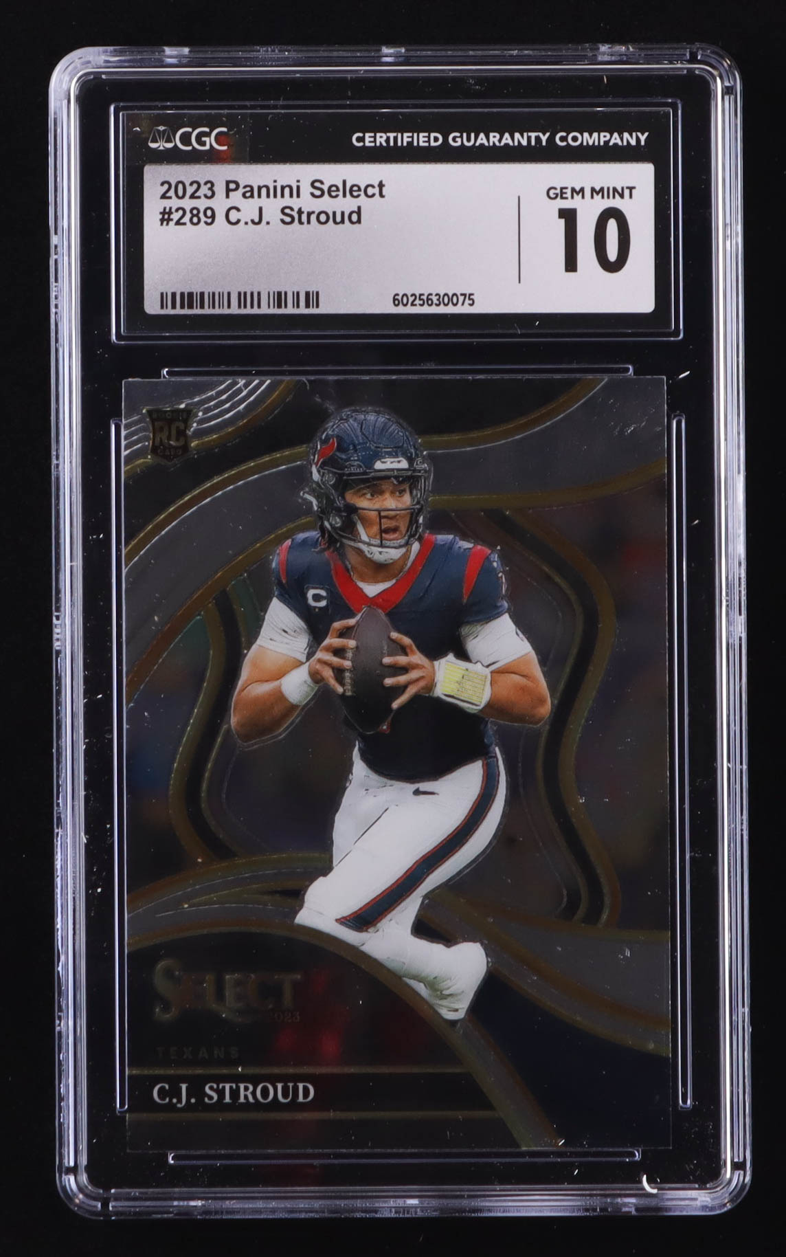 CJ Stroud 2023 Select #289 RC (CGC 10) at PristineAuction.com CJ Stroud 2023 Select #289 RC (CGC 10) at PristineAuction.com