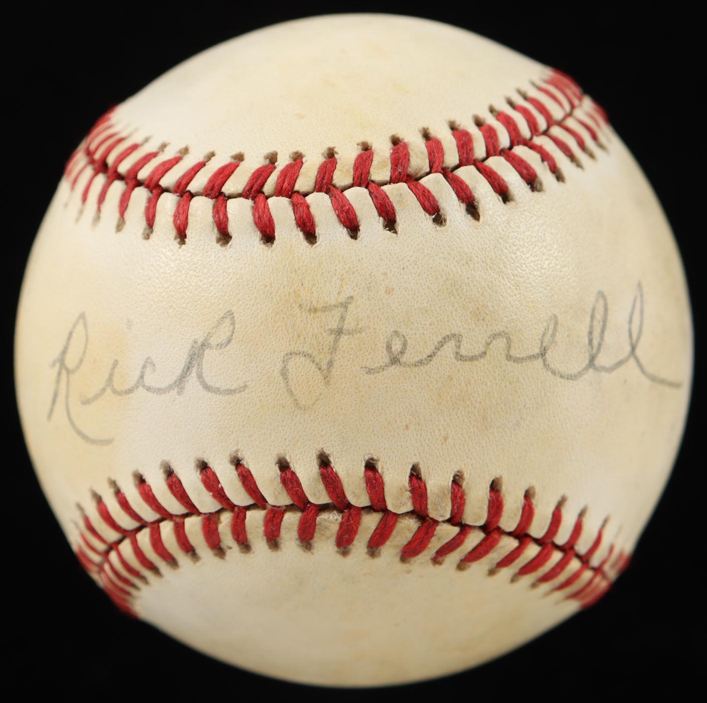 Rick Ferrell Signed OAL Baseball (JSA) at PristineAuction.com Rick Ferrell Signed OAL Baseball (JSA) at PristineAuction.com