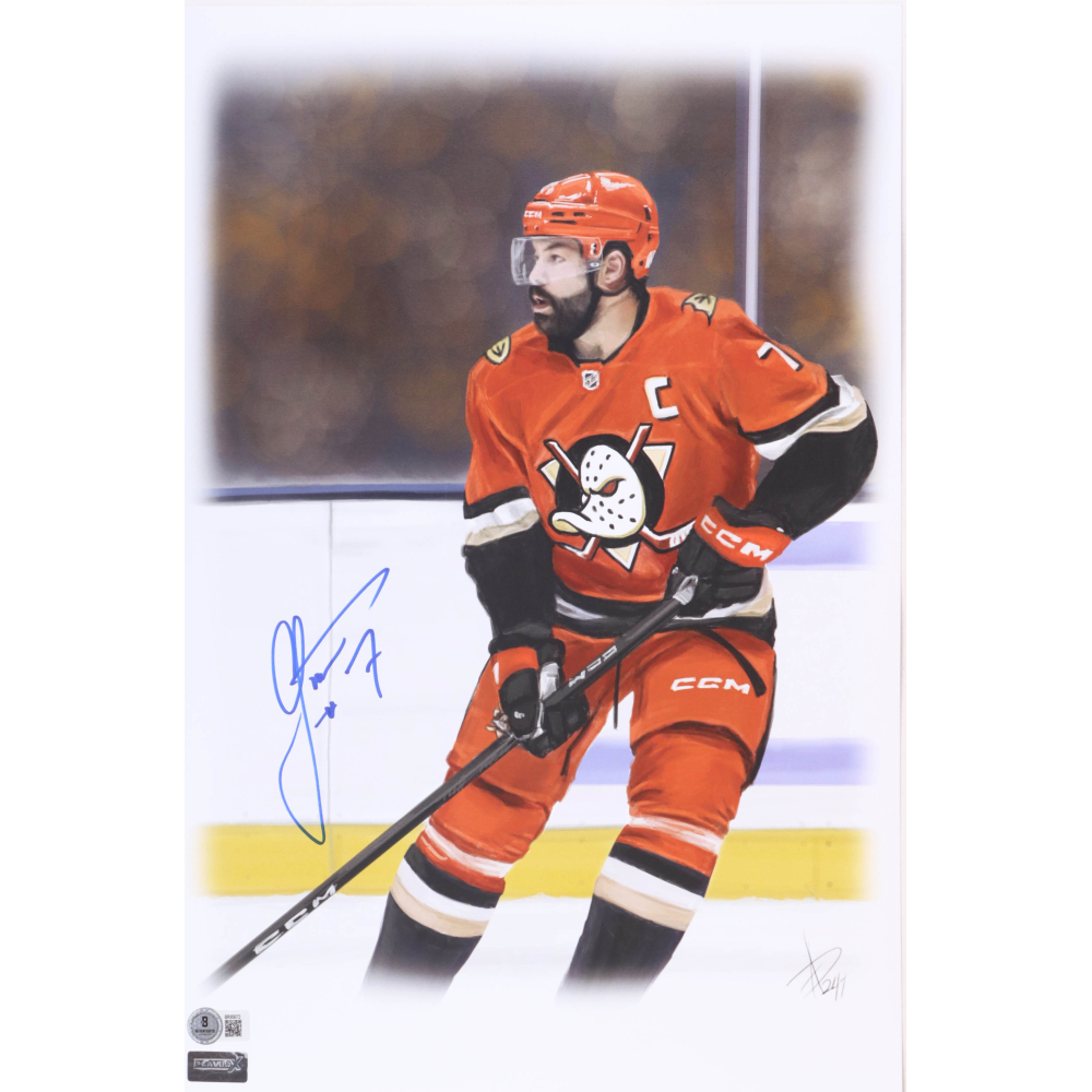 Radko Gudas Signed "Butch" Ducks 12x18 Lithograph (Beckett) at PristineAuction.com
