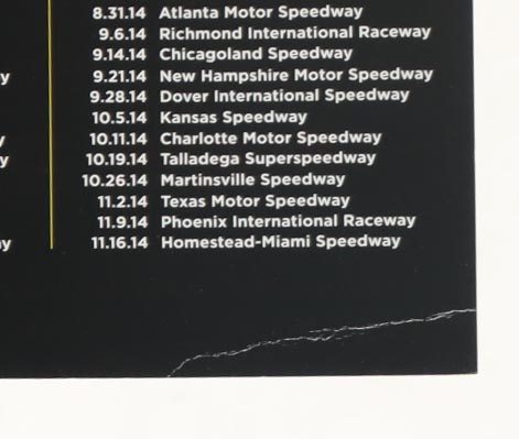 Jeff Gordon Signed 8.5x11 Hero Card (Beckett) at PristineAuction.com Jeff Gordon Signed 8.5x11 Hero Card (Beckett) at PristineAuction.com