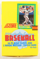 1990 Score Baseball Wax Box with (36) Packs at PristineAuction.com