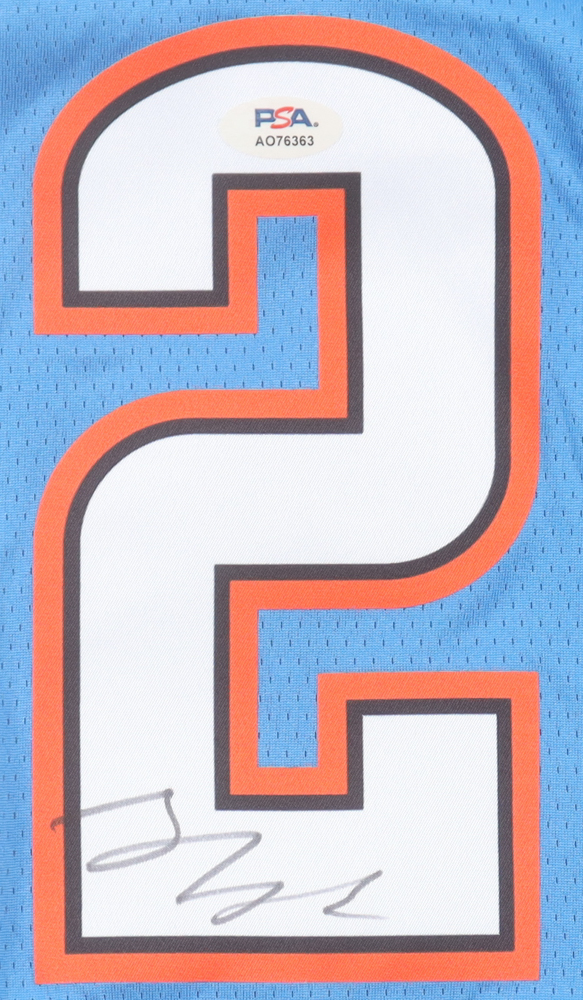 Shai Gilgeous-Alexander Signed Thunder Authentic Nike Jersey (PSA) at PristineAuction.com Shai Gilgeous-Alexander Signed Thunder Authentic Nike Jersey (PSA) at PristineAuction.com