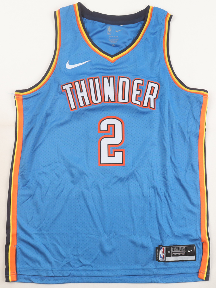 Shai Gilgeous-Alexander Signed Thunder Authentic Nike Jersey (PSA) at PristineAuction.com Shai Gilgeous-Alexander Signed Thunder Authentic Nike Jersey (PSA) at PristineAuction.com
