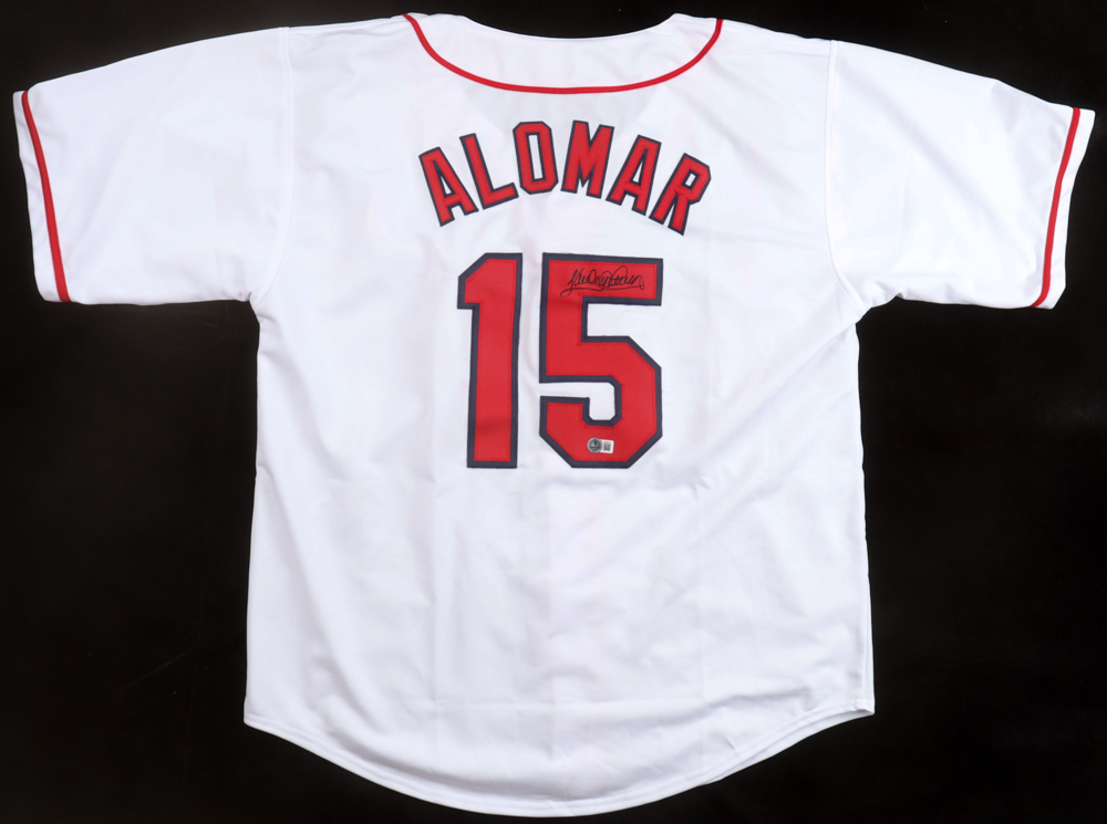 Sandy Alomar Signed Jersey (AWM) at PristineAuction.com Sandy Alomar Signed Jersey (AWM) at PristineAuction.com