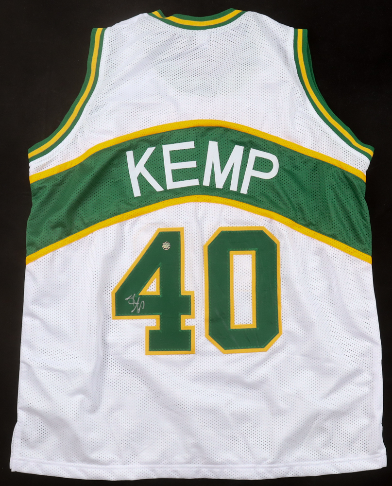 Shawn Kemp Signed Jersey (AWM) at PristineAuction.com Shawn Kemp Signed Jersey (AWM) at PristineAuction.com