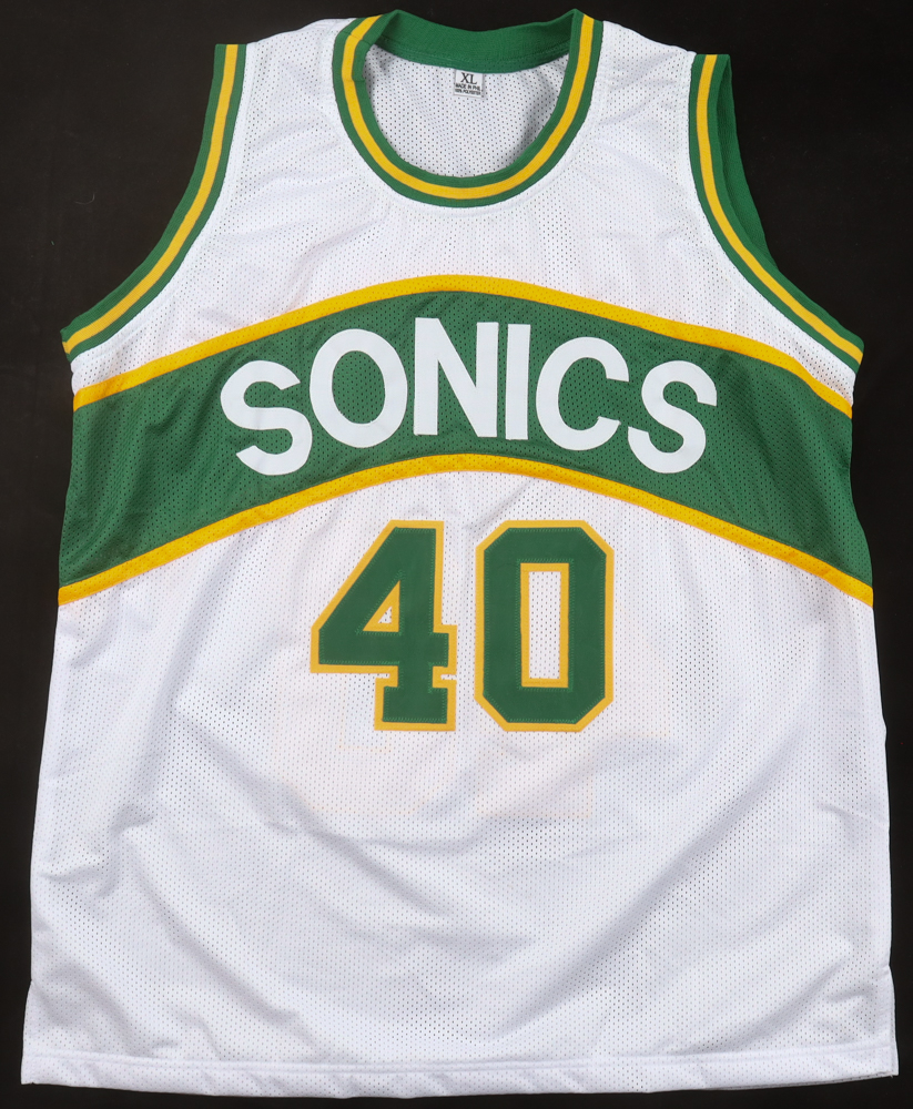 Shawn Kemp Signed Jersey (AWM) at PristineAuction.com Shawn Kemp Signed Jersey (AWM) at PristineAuction.com