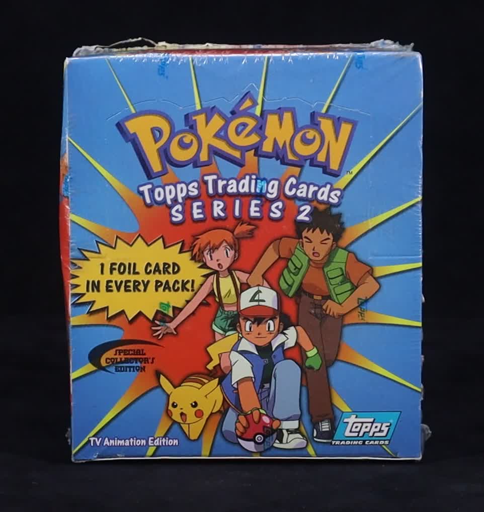 2000 Topps Pokemon Animation Series 2 Box (Factory Sealed) at PristineAuction.com 2000 Topps Pokemon Animation Series 2 Box (Factory Sealed) at PristineAuction.com