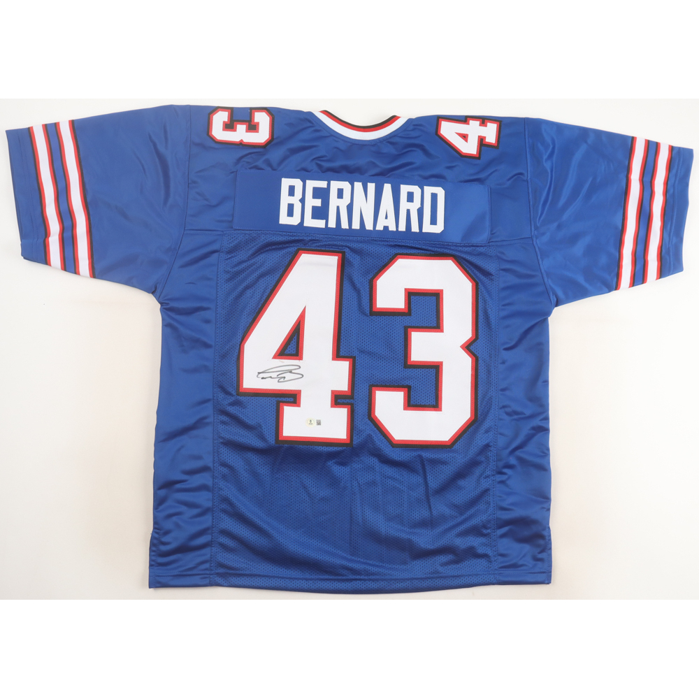 Terrel Bernard Signed Jersey (Beckett) at PristineAuction.com